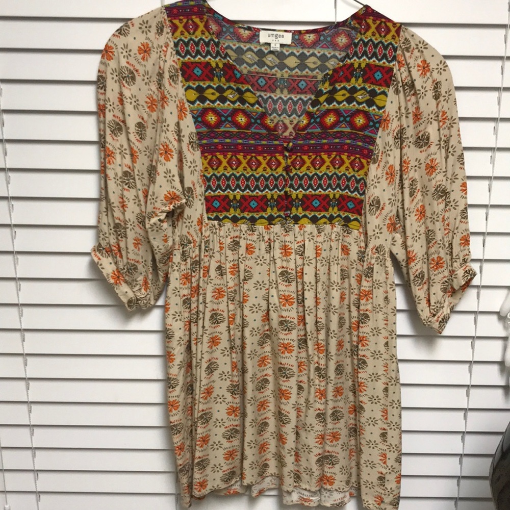 Umgee Tribal Print Tunic
